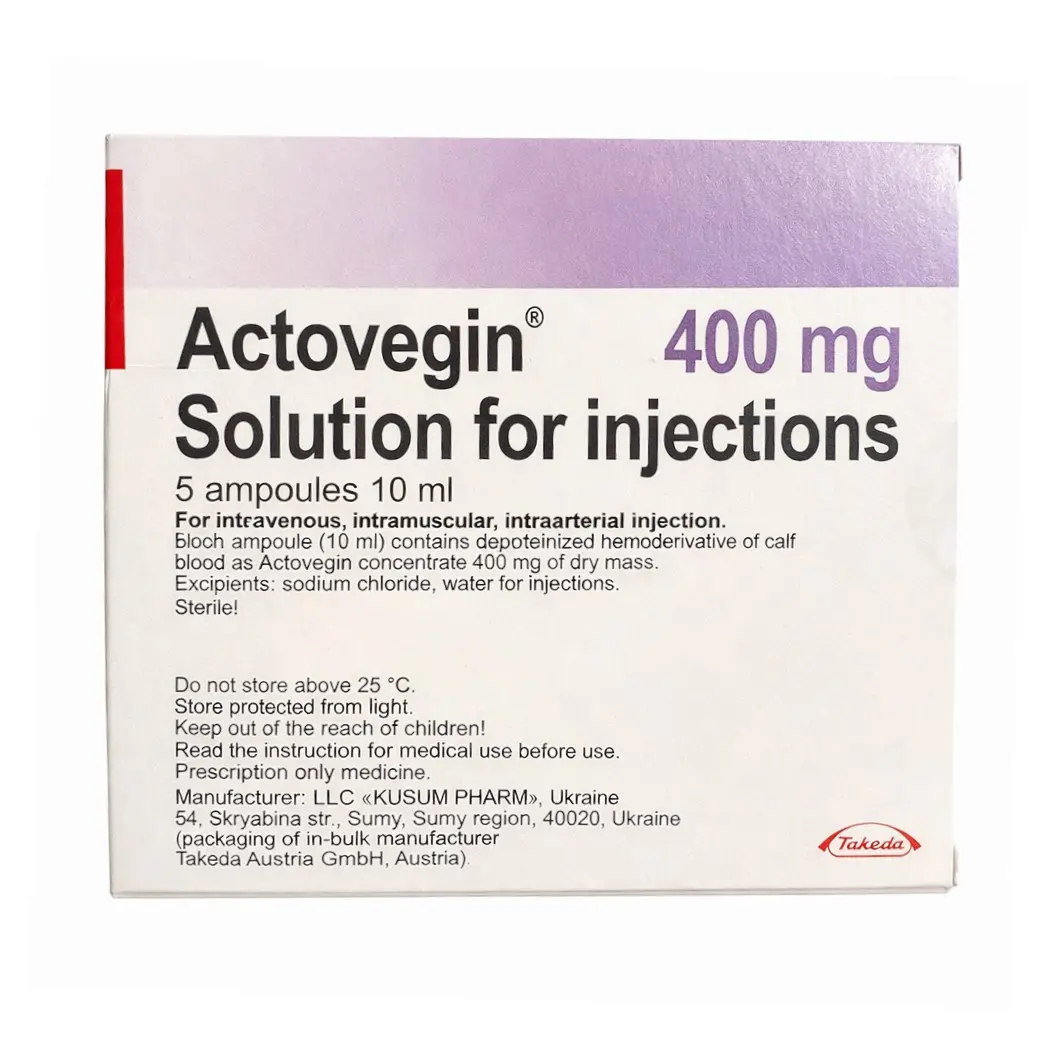 Actovegin 400 mg.