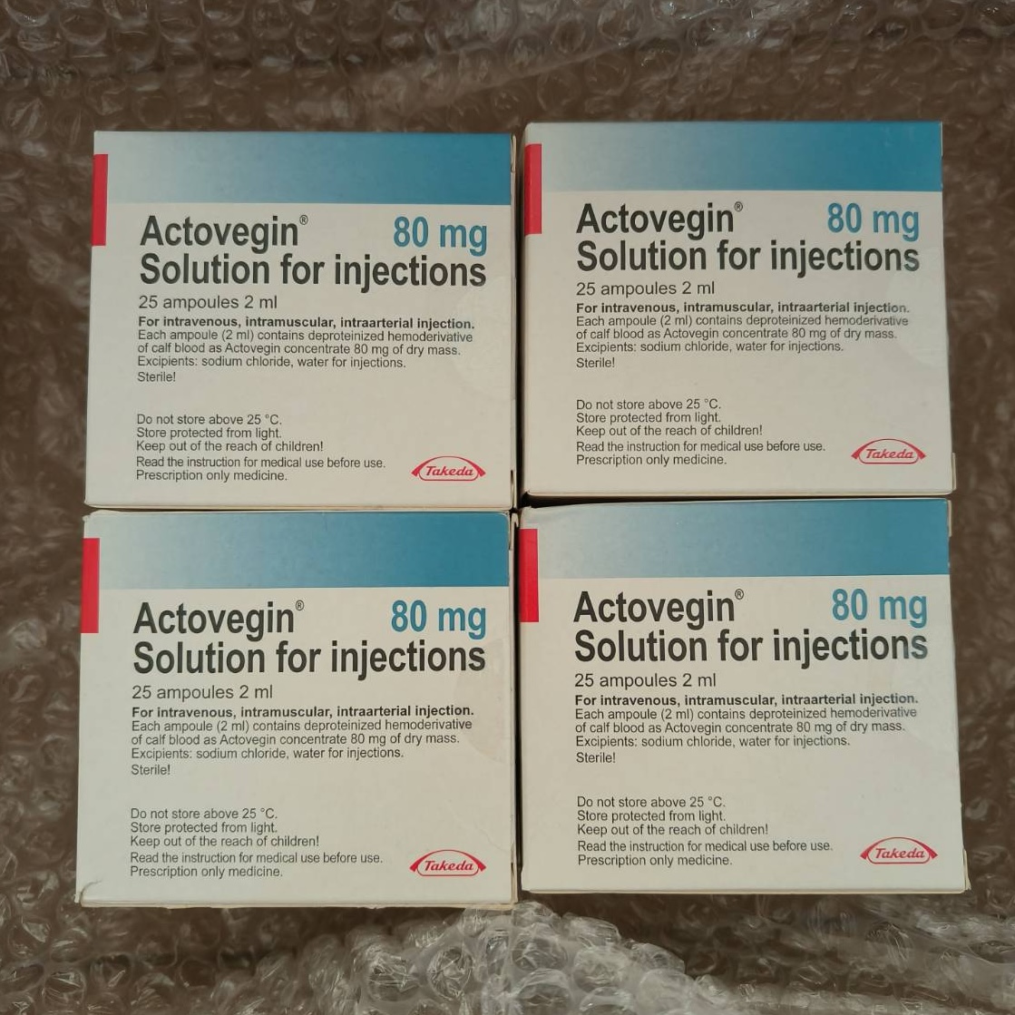 Actovegin 80 mg. - 4 boxes