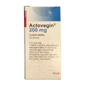 Actovegin tablets 200 mg.