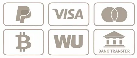 payment methods accepted