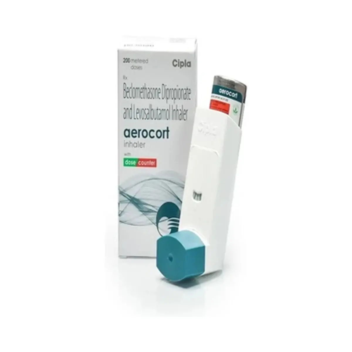 Aerocort inhaler (Beclomethasone) 50 mcg + 50 mcg - 200 doses