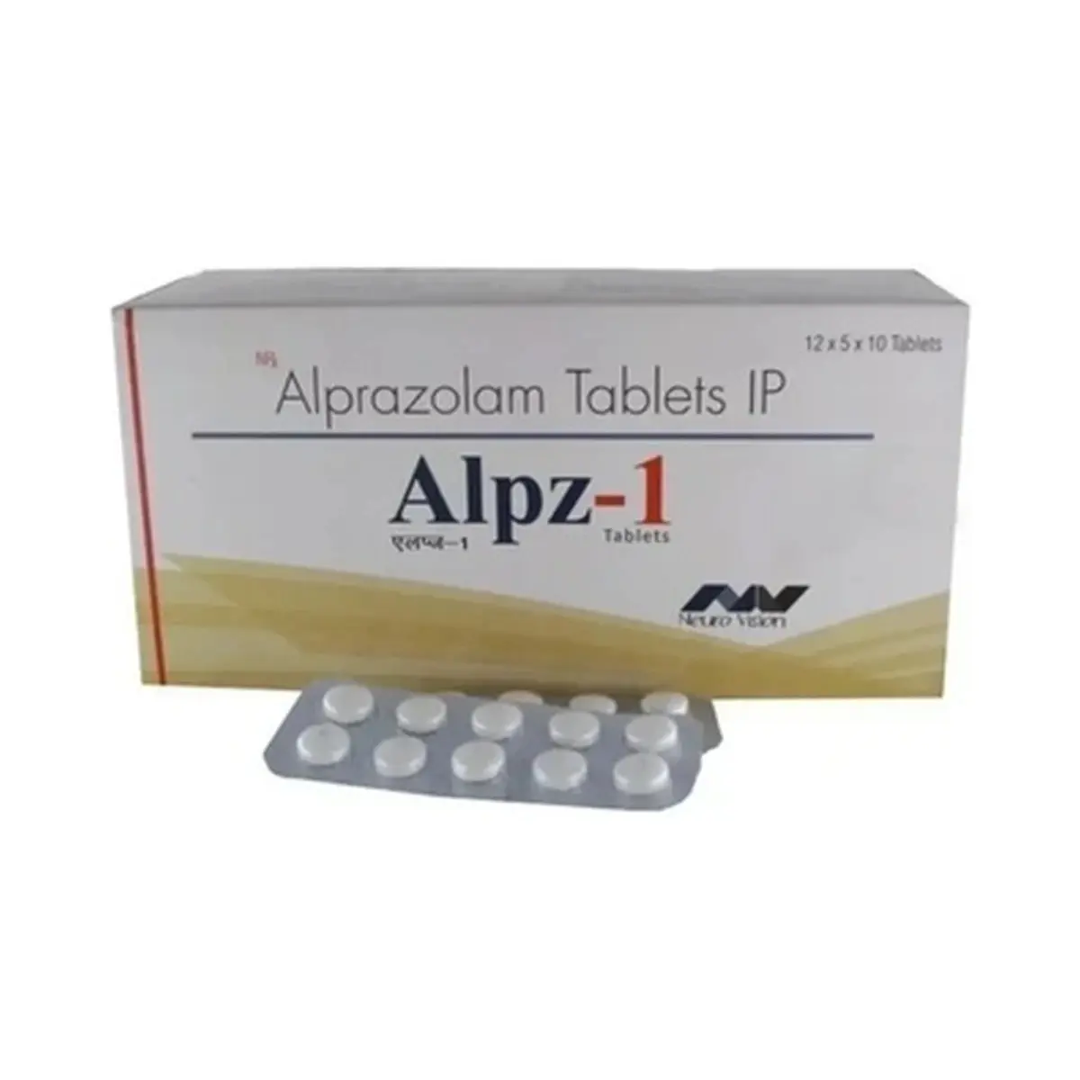 Alpz (Alprazolam) 1 mg - 10 tablets