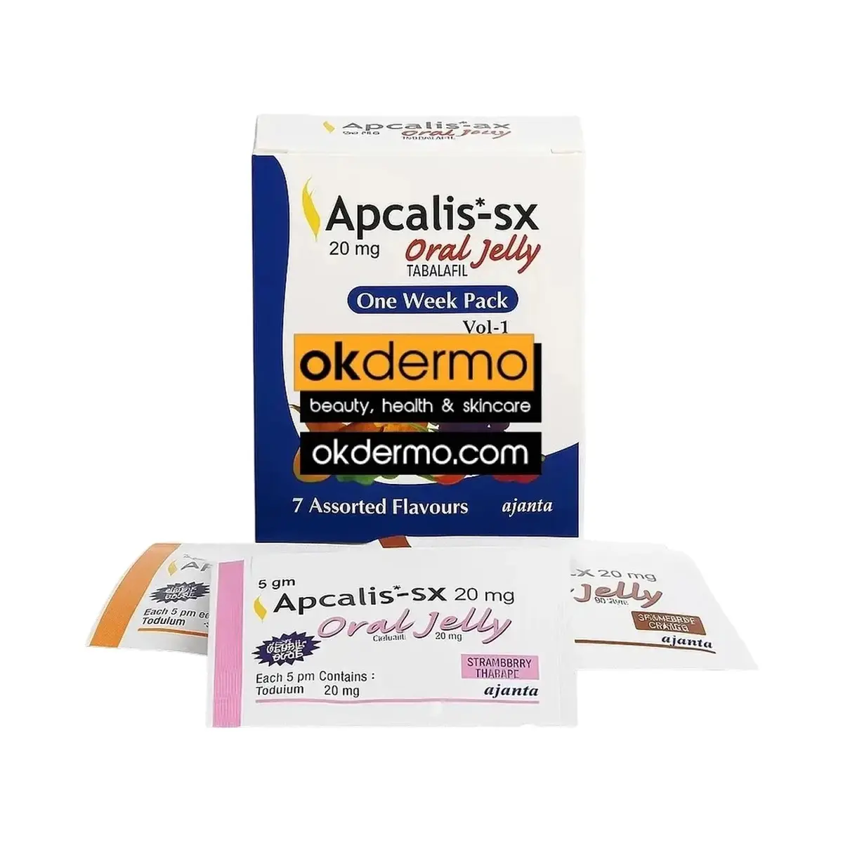 Apcalis-SX oral jelly (Tadalafil) 20 mg - 7 sachets