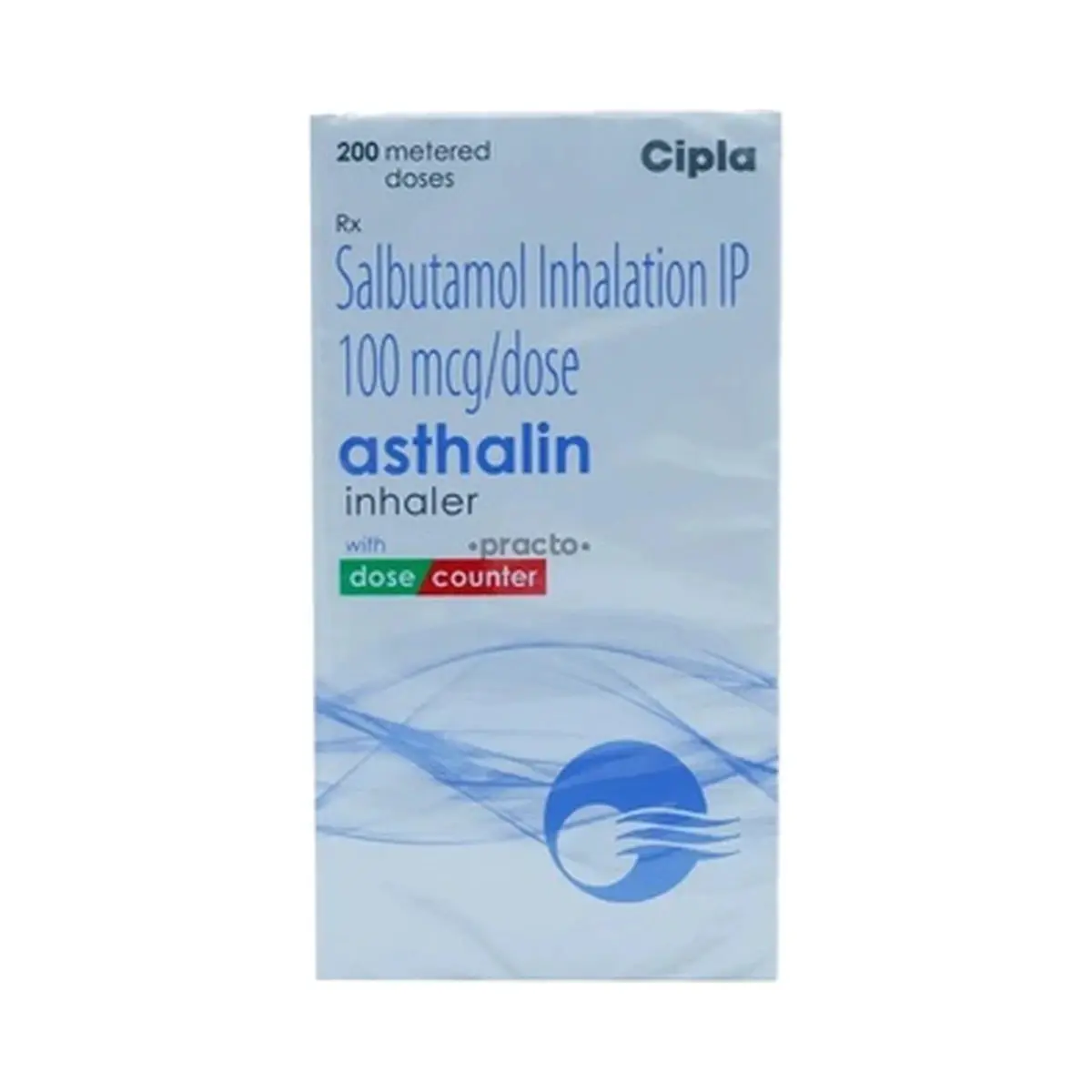 Asthalin inhaler (Salbutamol) 100 mcg - 200 doses