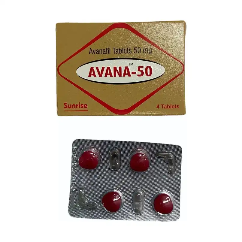 Avana (Avanafil) 50 mg - 4 tablets