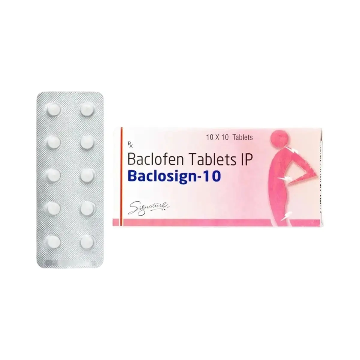 Baclosign (Baclofen) 10 mg - 10 tablets