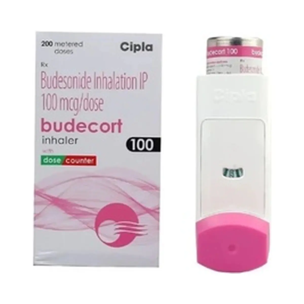 Budecort inhaler (Budesonide) 100 mcg - 200 doses
