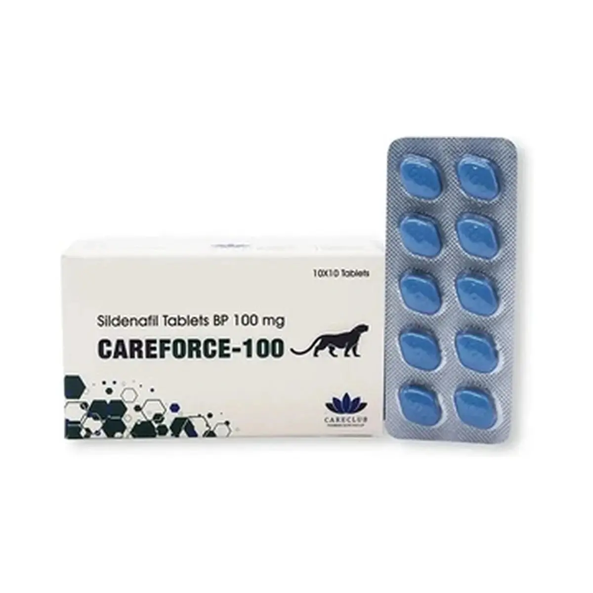 Careforce (Sildenafil) 100 mg - 10 tablets