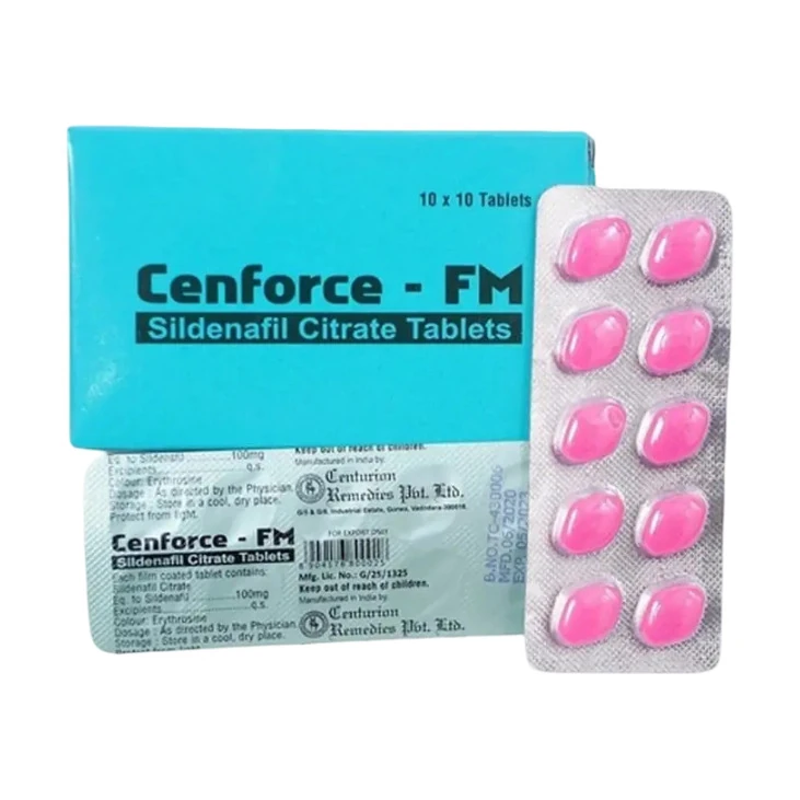 Cenforce-fm (Sildenafil) 100 mg - 10 tablets