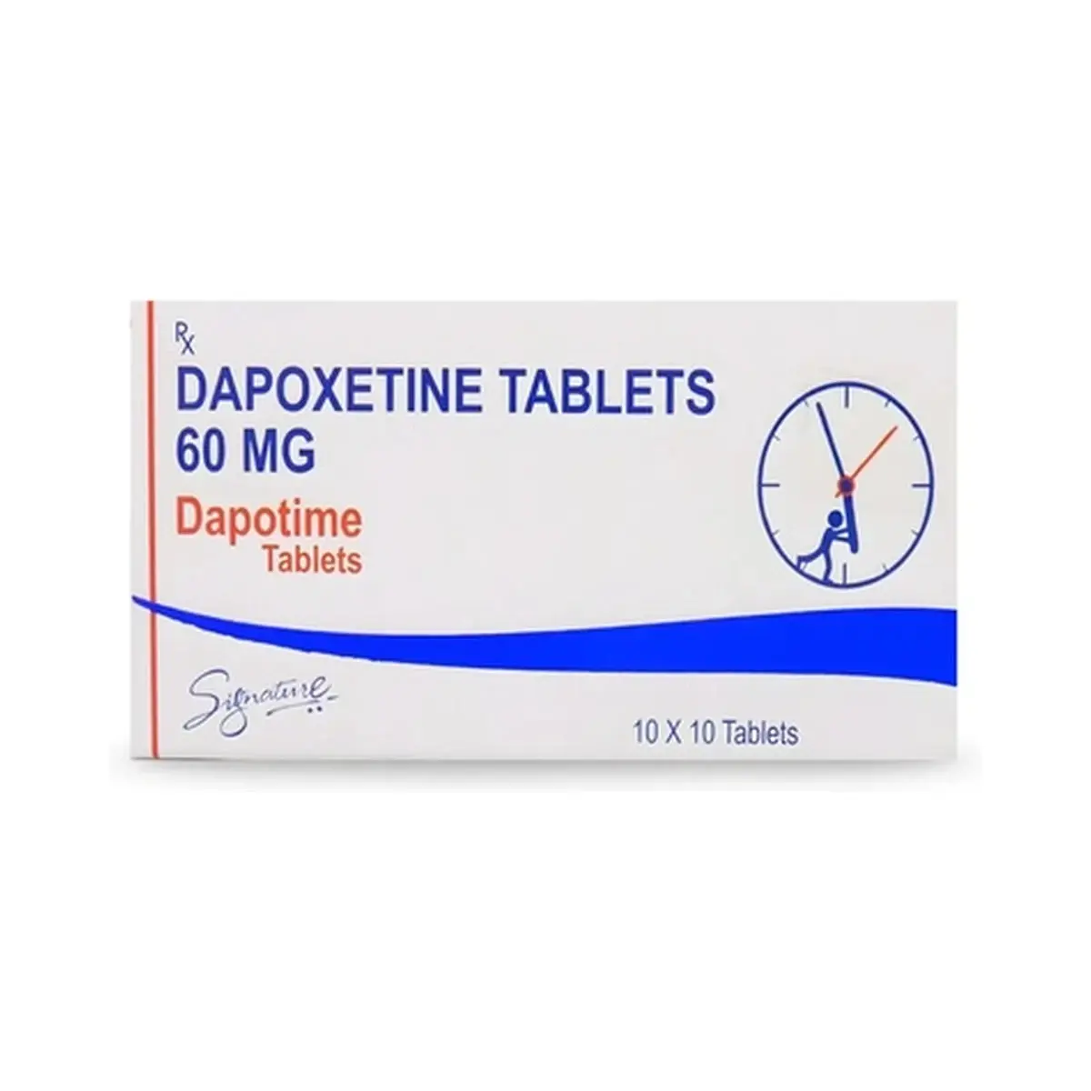 Dapotime (Dapoxetine) 60 mg - 10 tablets