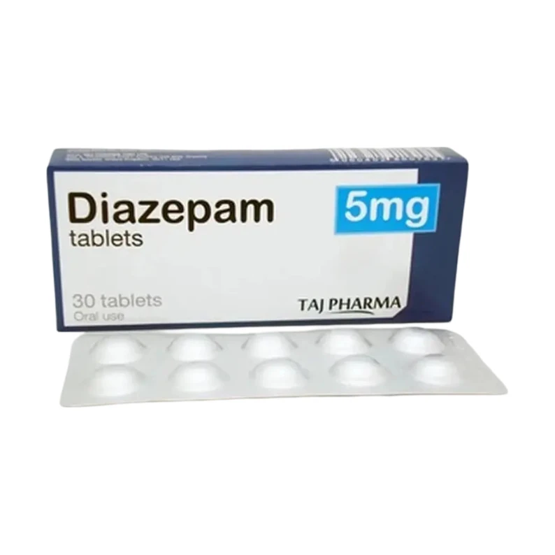 Diazepam (Diazepam) 5 mg - 10 tablets