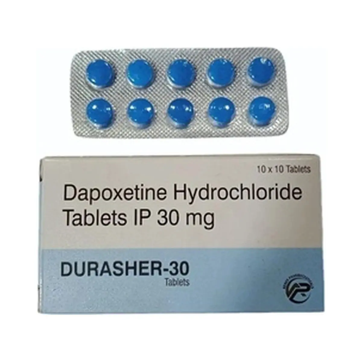 Durasher (Dapoxetine) 30 mg - 4 tablets