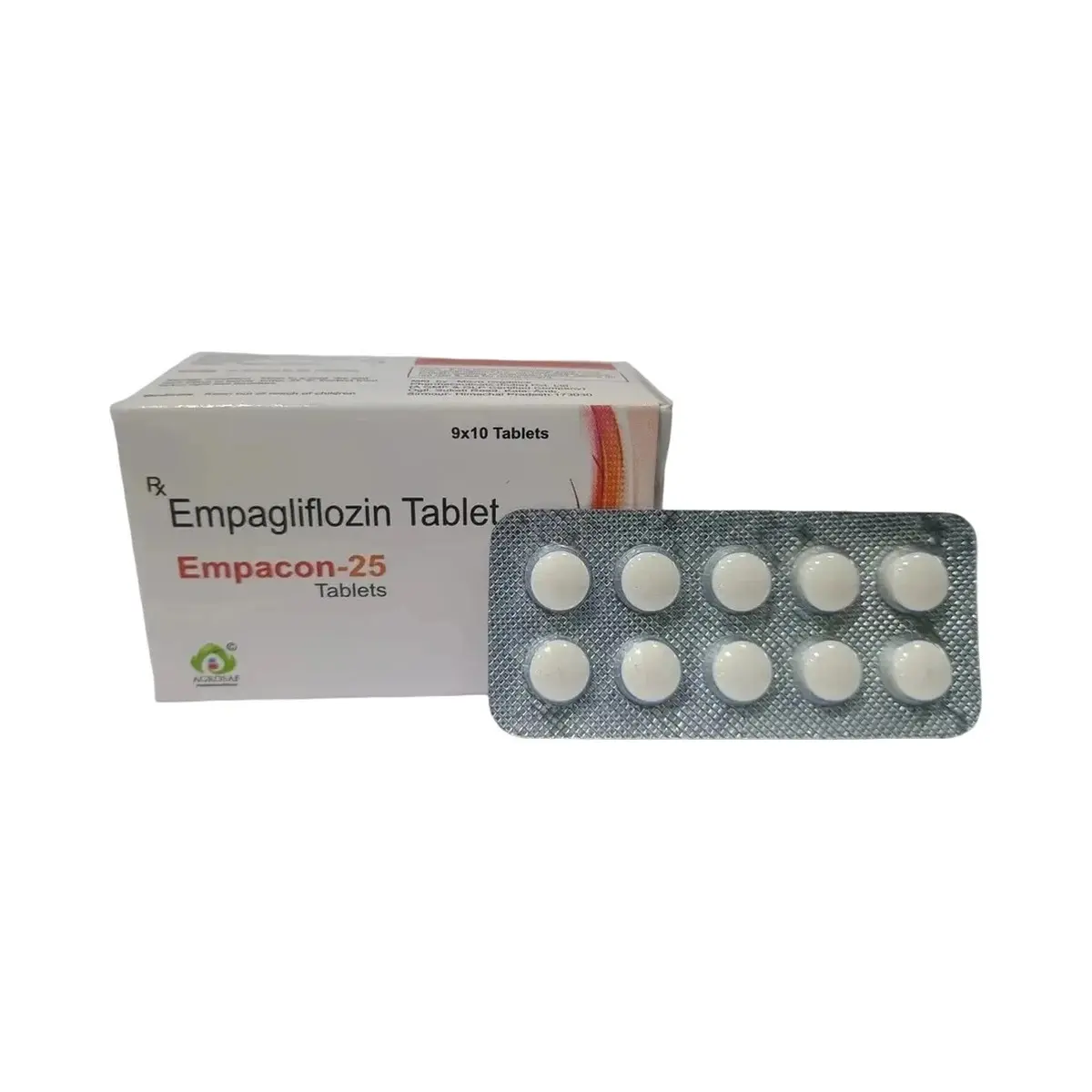Empacon (Empagliflozin) 25 mg - 10 tablets