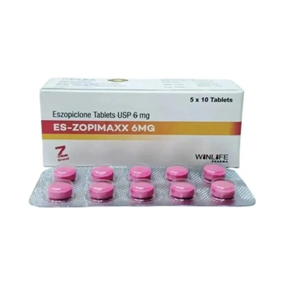 Es zopimaxx (Eszopiclone) 6 mg - 10 tablets