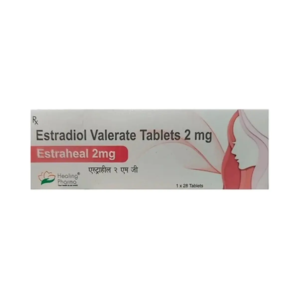 Estraheal (Estradiol Valerate) 2 mg - 28 tablets