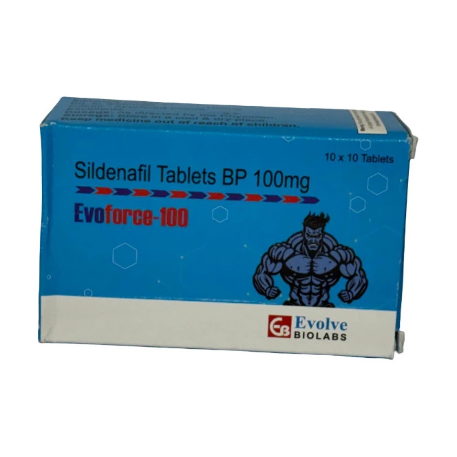 Evoforce (Sildenafil) 100 mg - 10 tablets