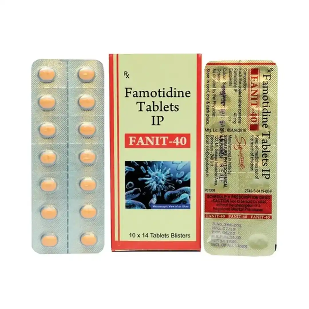 Fanit (Famotidine) 40 mg - 14 tablets