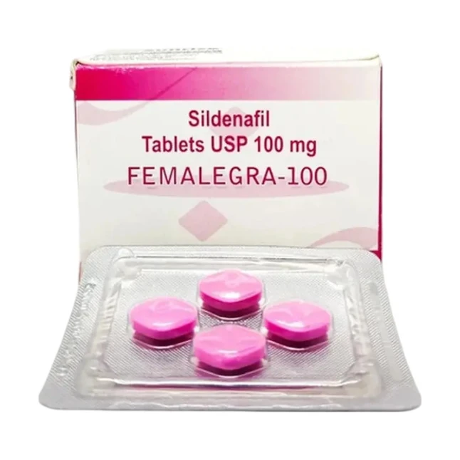 Femalegra (Sildenafil) 100 mg - 4 tablets