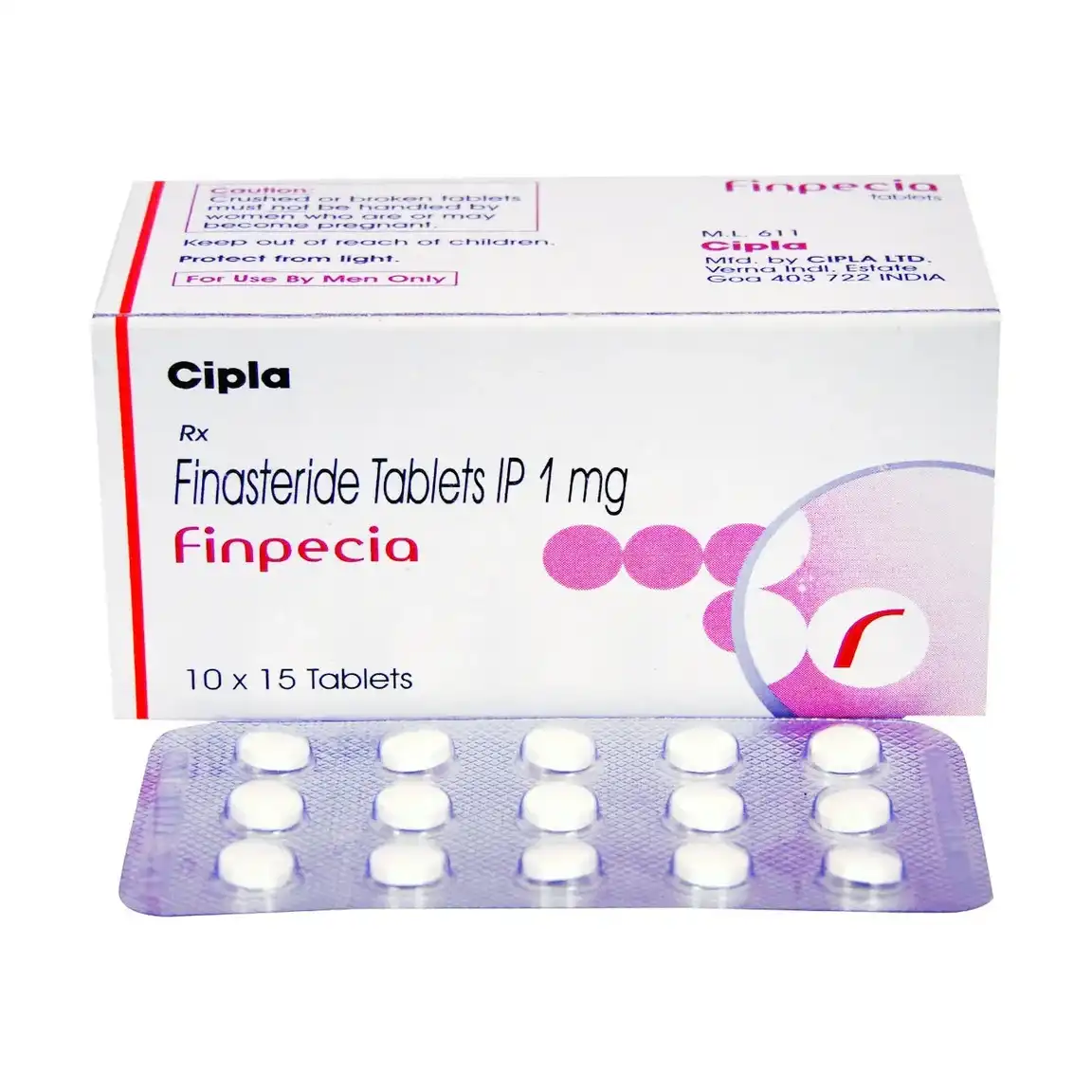Finpecia (Finasteride) 1 mg - 15 tablets