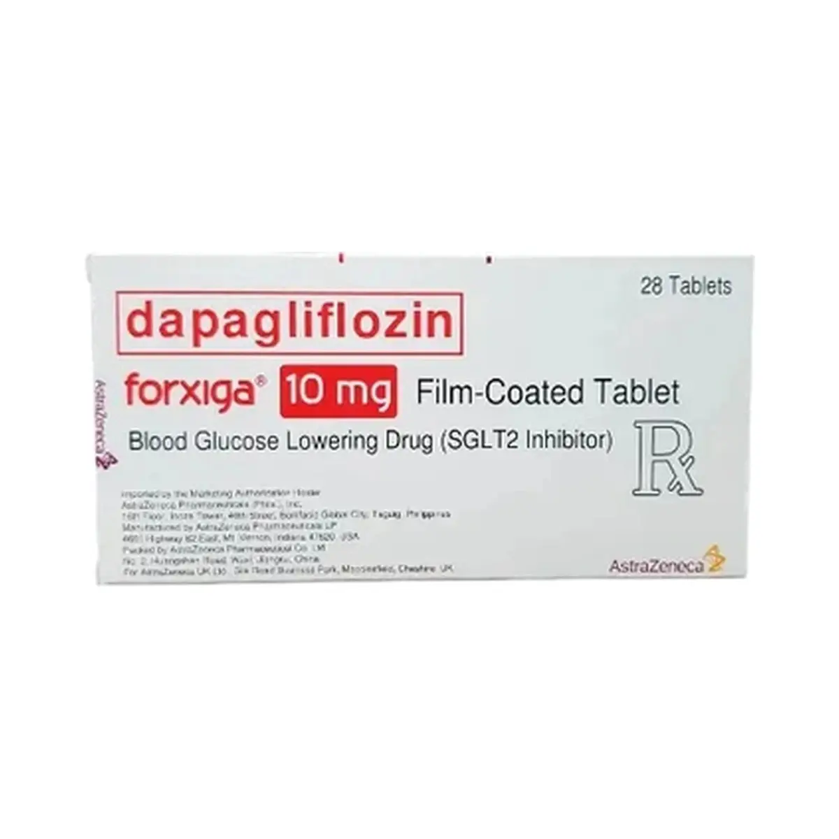 Forxiga (Dapagliflozin) 10 mg - 14 tablets