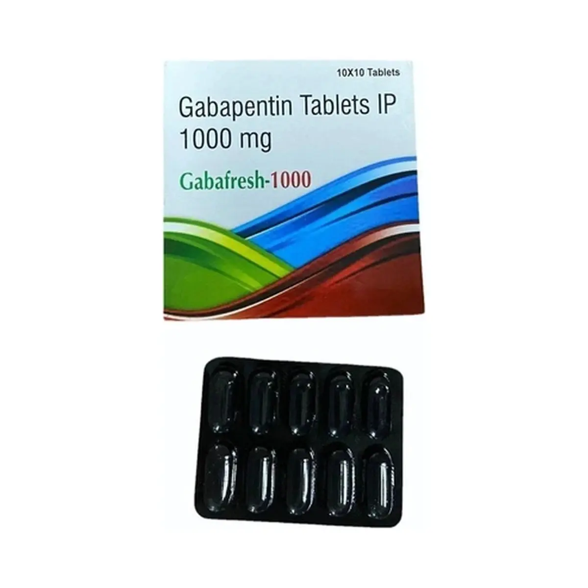 Gabafresh (Gabapentin) 1000 mg - 10 tablets