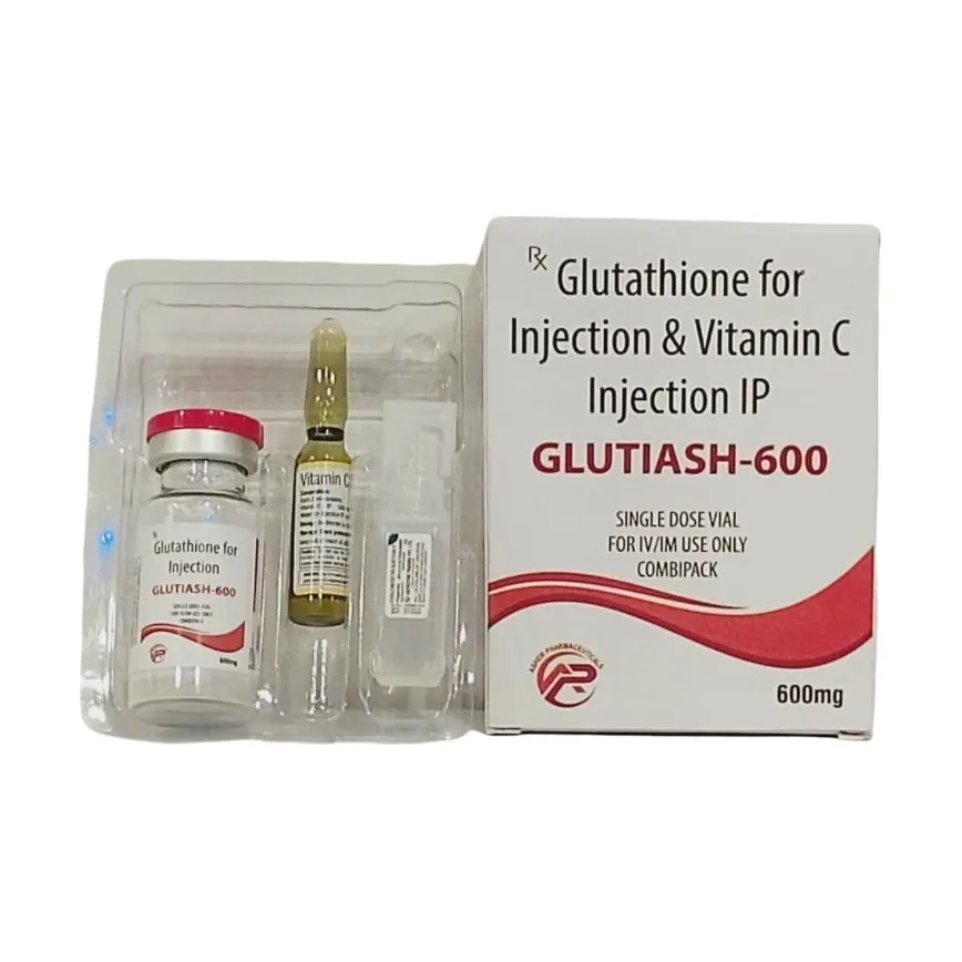 Glutiash (Glutathione + Vitamin C) 600 mg - 1 vial