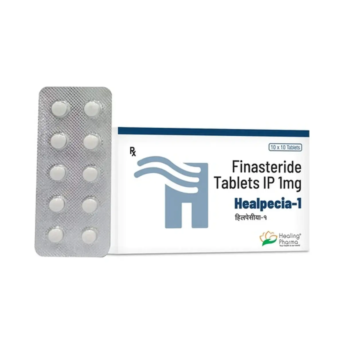 Healpecia (Finasteride) 1 mg - 10 tablets
