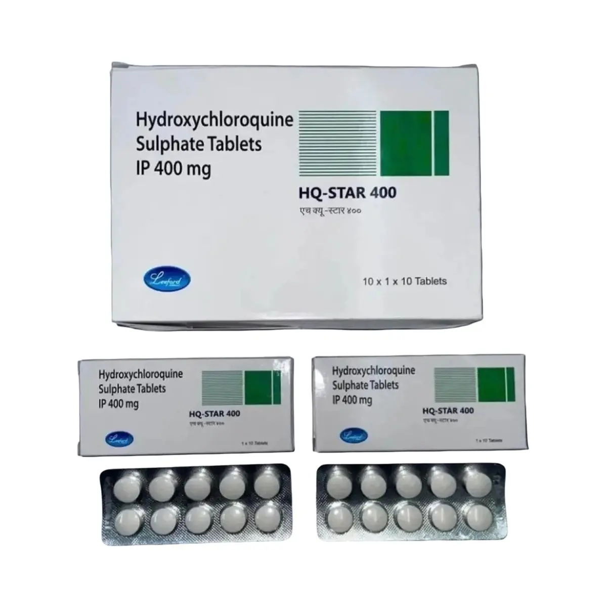Hq star (Hydroxychloroquine) 400 mg - 10 tablets
