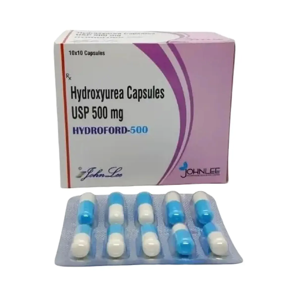 Hydraford (Hydroxyurea) 500 mg - 10 capsules