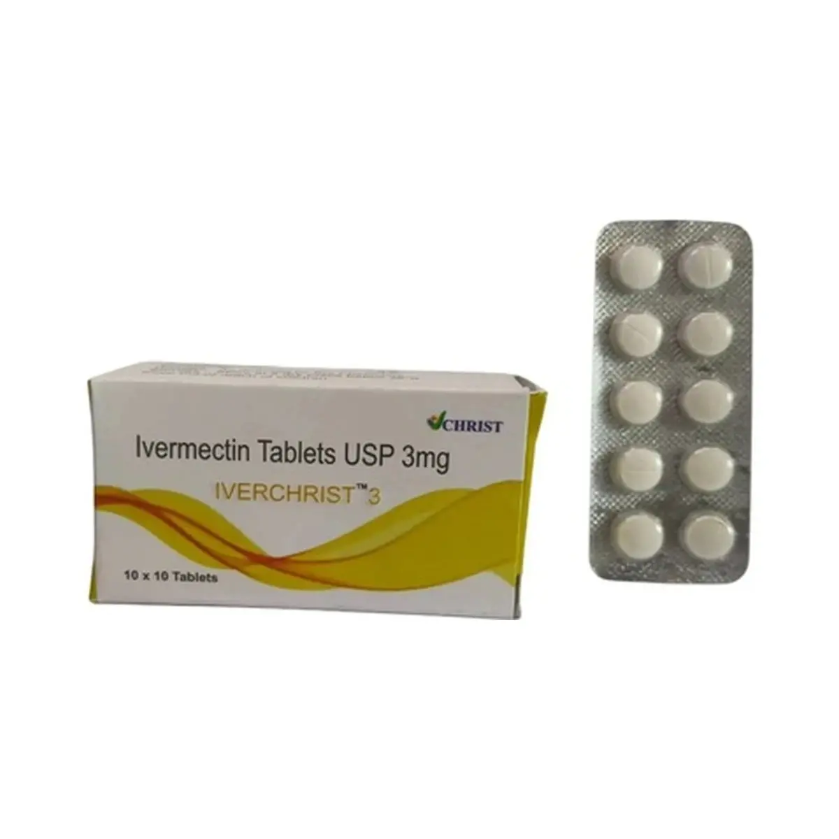 Iverchrist (Ivermectin) 3 mg - 10 tablets