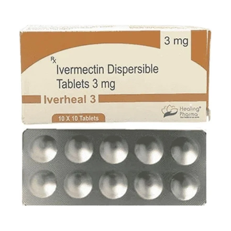 Iverheal (Ivermectin) 3 mg - 10 tablets