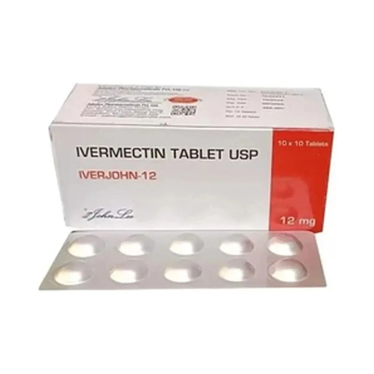Iverjohn (Ivermectin) 12 mg - 10 tablets