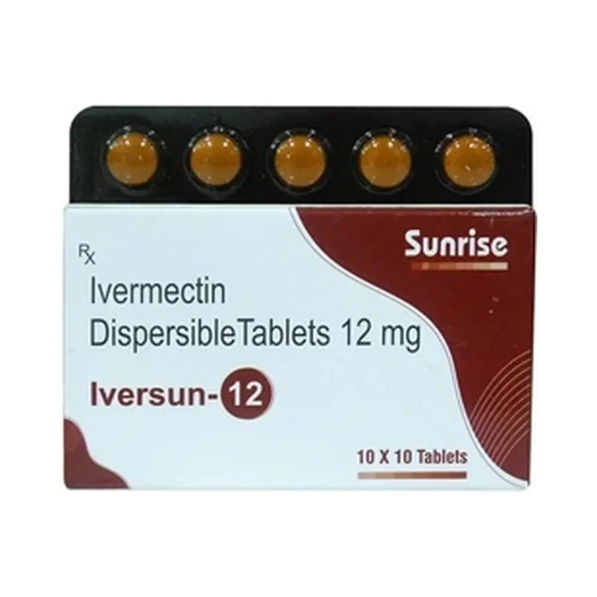 Iversun (Ivermectin) 12 mg dt - 10 tablets
