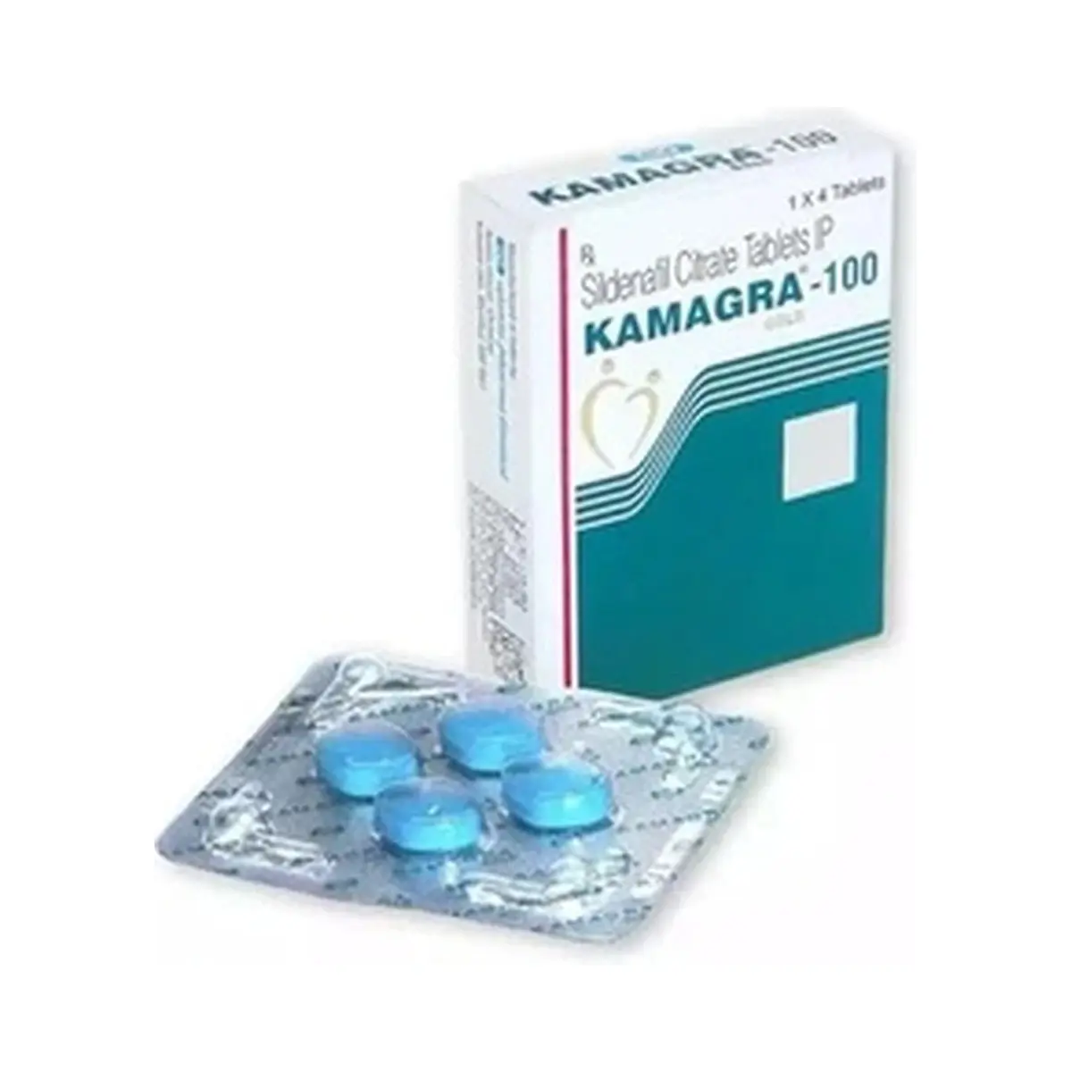 Kamagra (Sildenafil) 100 mg - 4 tablets