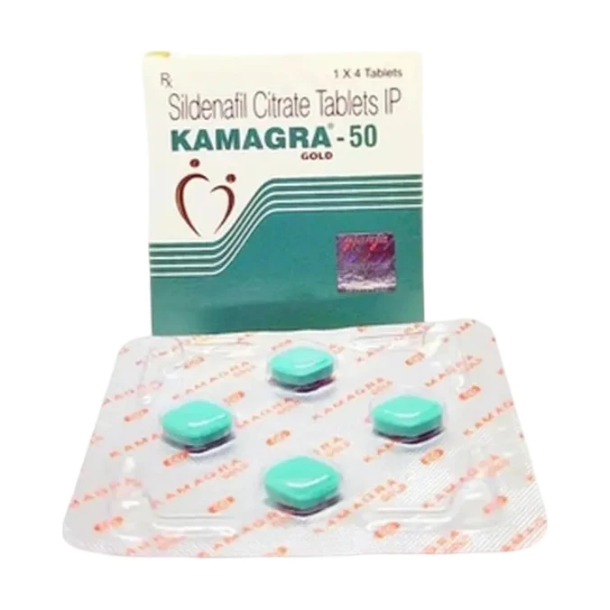 Kamagra Gold (Sildenafil) 50 mg - 4 tablets