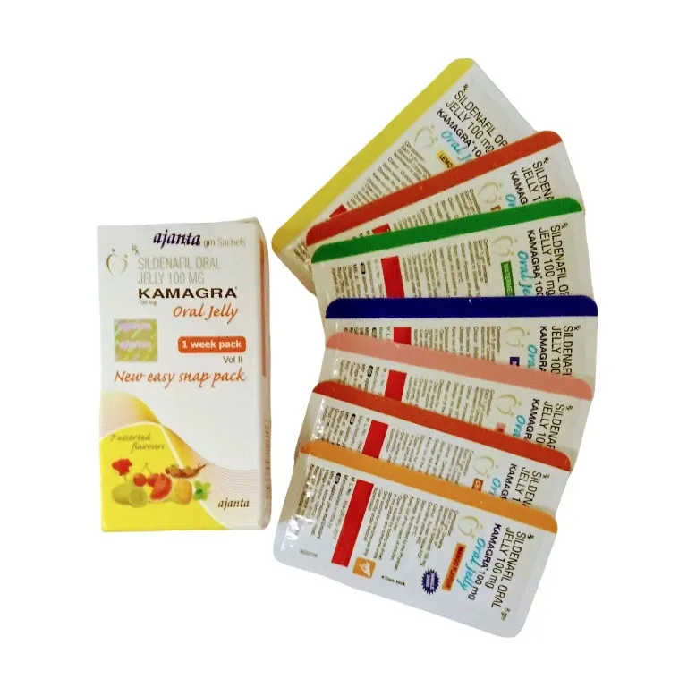 Kamagra oral jelly vol-ii (Sildenafil) 100 mg - 7 sachets