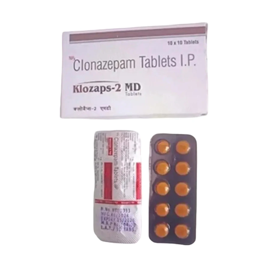 Klopazs (Clonazepam) 2 mg - 10 tablets