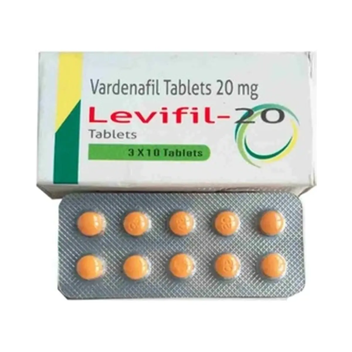 Levifil (Vardenafil) 20 mg - 10 tablets