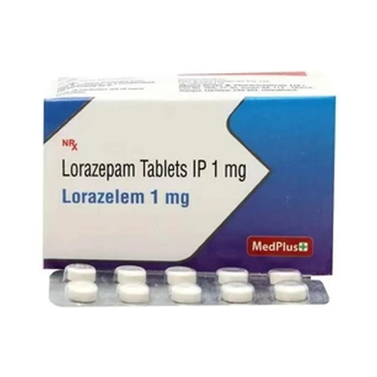 Lorazepam (Lorazepam) 1 mg - 10 tablets