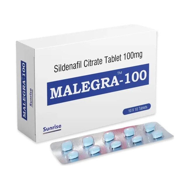 Melegra (Sildenafil) 100 mg - 10 tablets