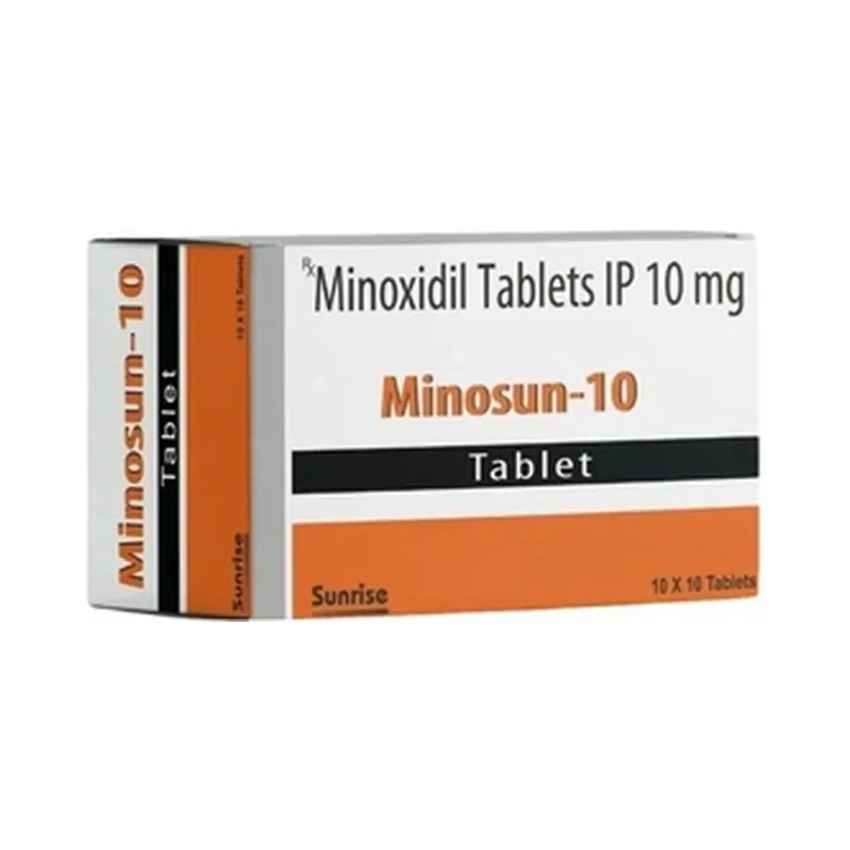 Minosun (Minoxidil) 10 mg - 10 tablets