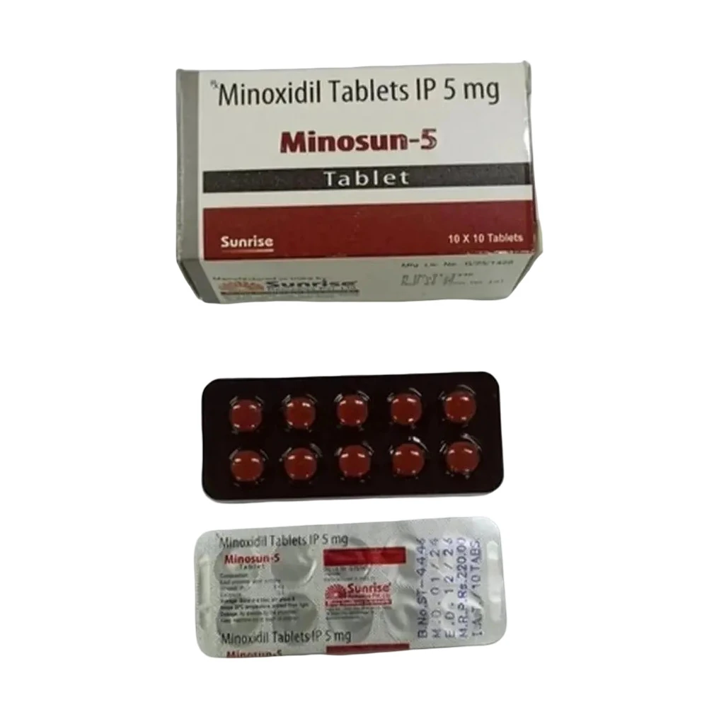 Minosun (Minoxidil) 5 mg - 10 tablets