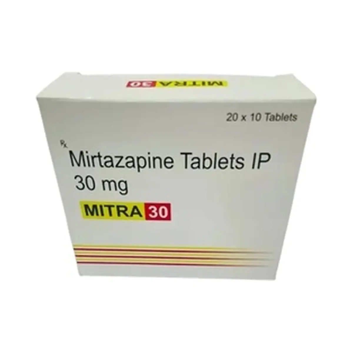Mitra (Mirtazapine) 30 mg - 10 tablets