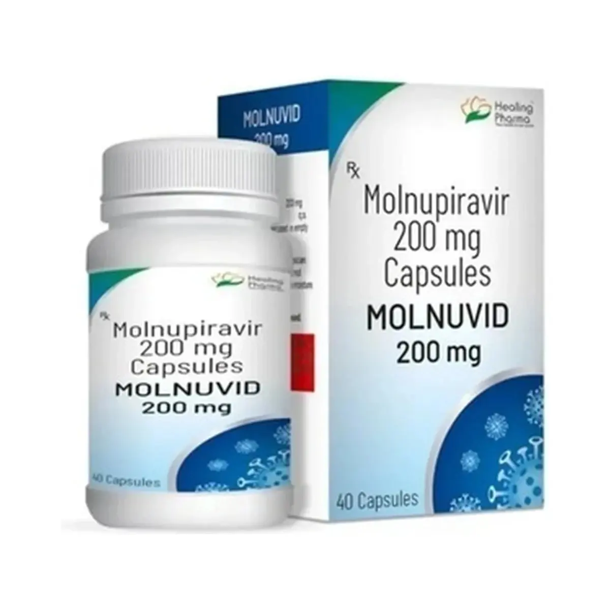 Molnuvid (Molnupiravir) 200 mg - 40 capsules