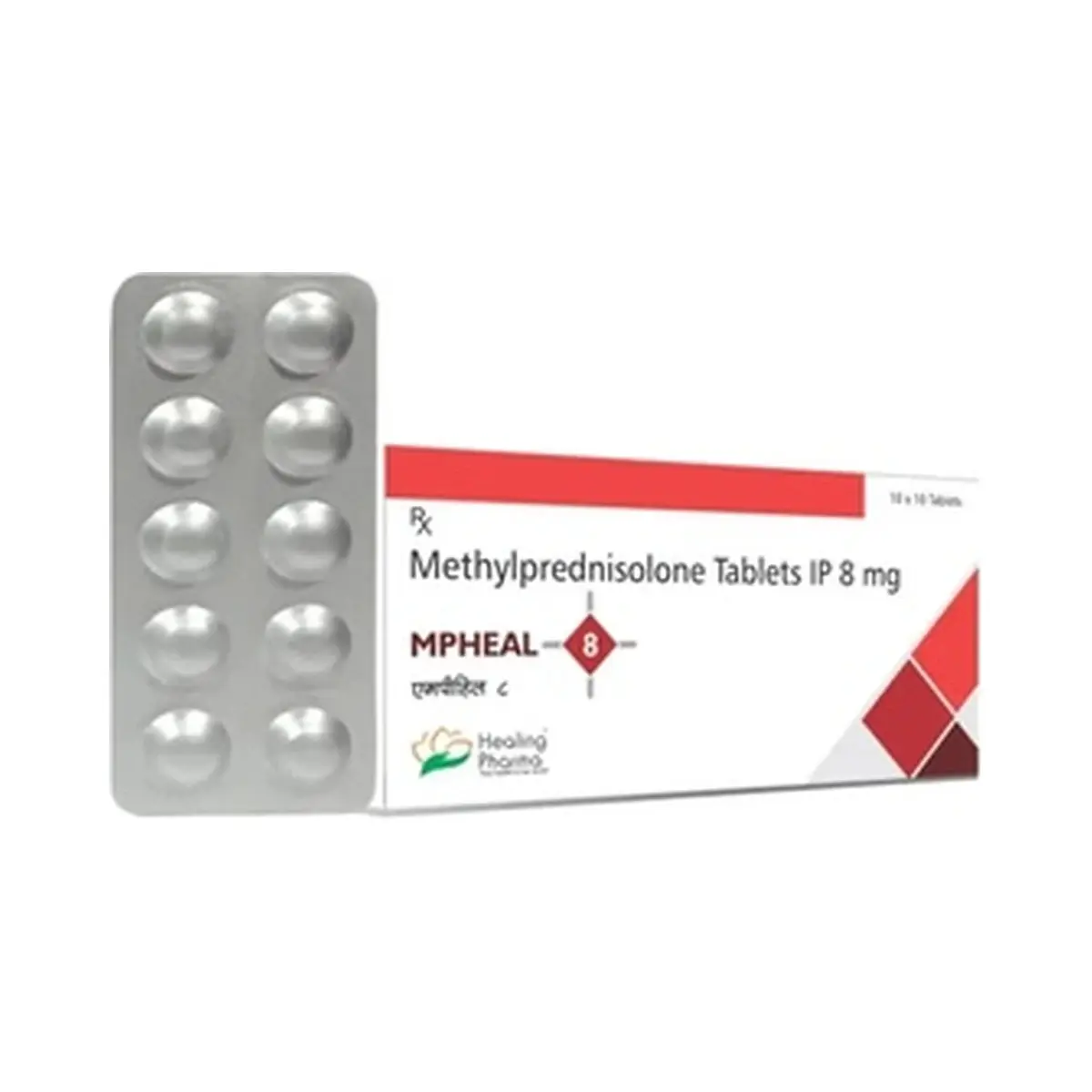 Mpheal (Methylprednisolone) 8 mg - 10 tablets