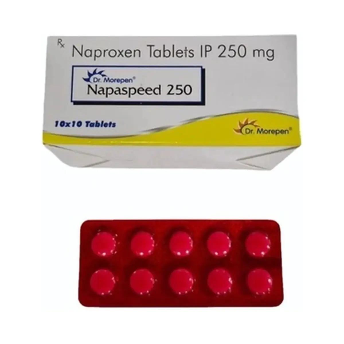 Napaspeed (Naproxen) 250 mg - 15 tablets