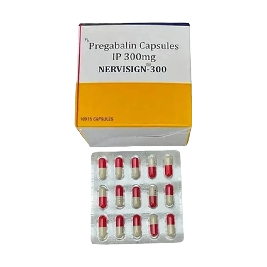 Nervisign (Pregabalin) 300 mg - 10 capsules