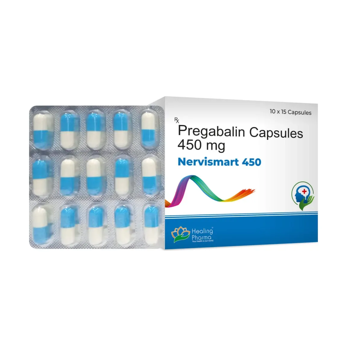 Nervismart (Pregabalin) 450 mg - 15 capsules