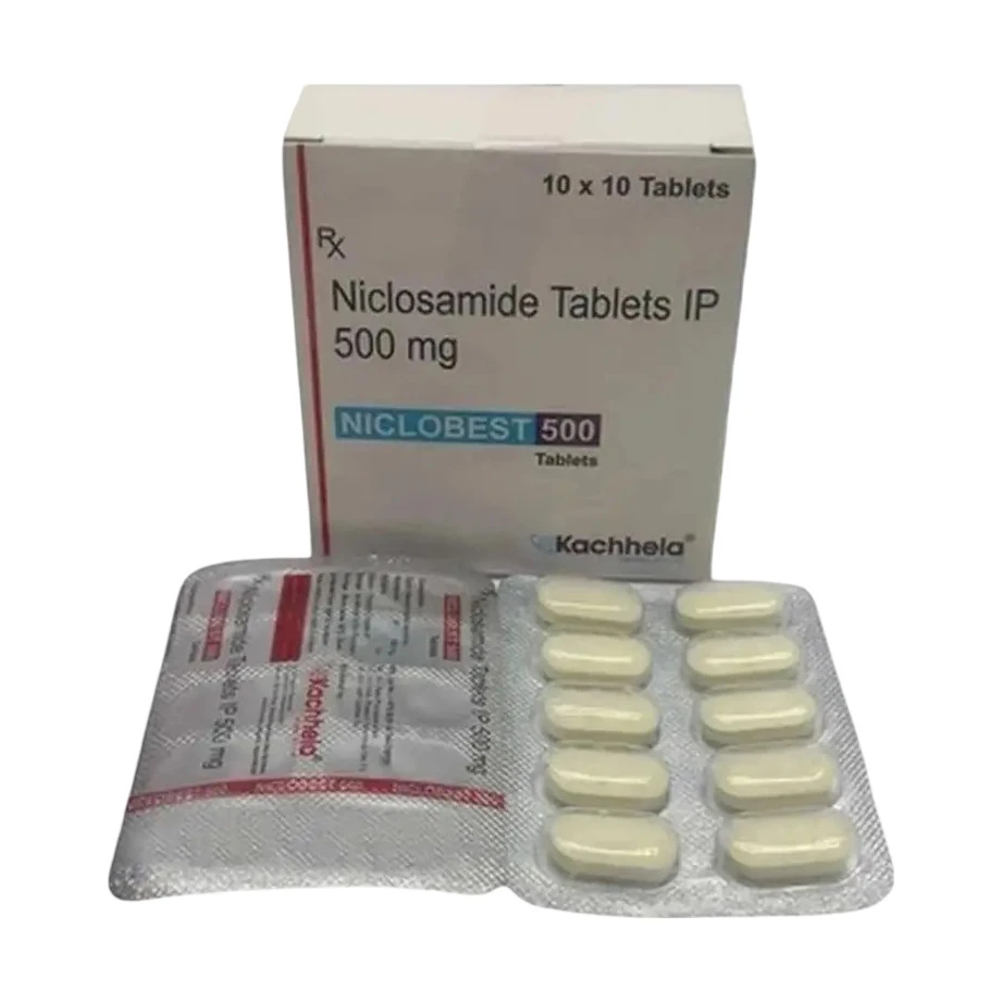 Niclobest (Niclosamide) 500 mg - 10 tablets