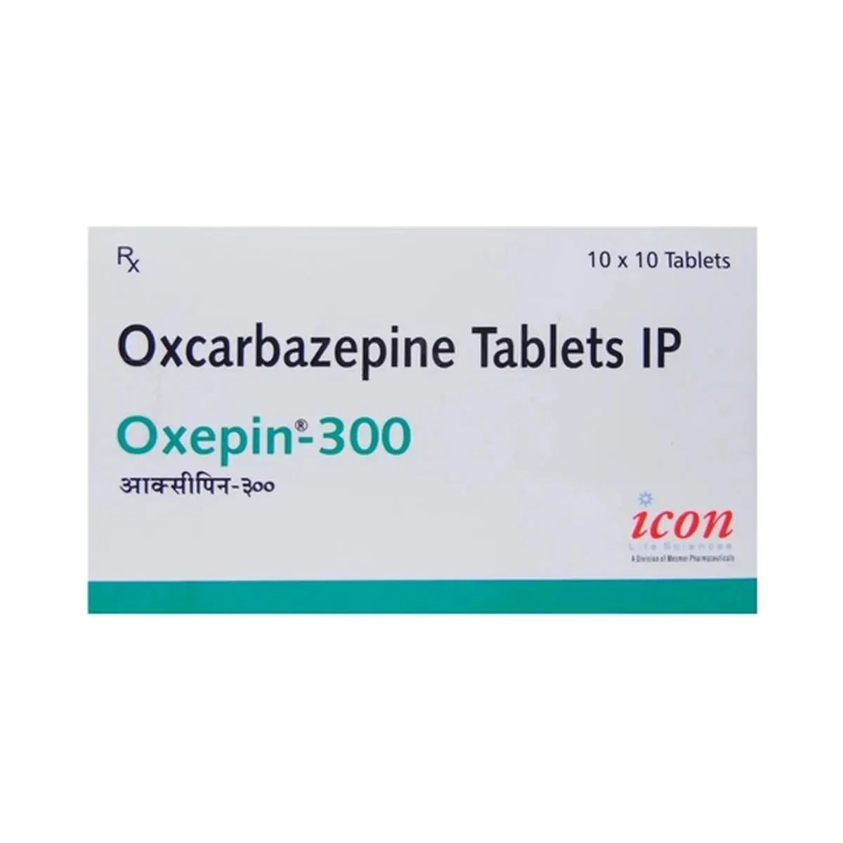 Oxepine (Oxcarbazepine) 300 mg - 10 tablets